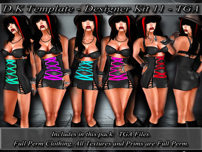 D.K Template - Designer Kit 11 - TGA