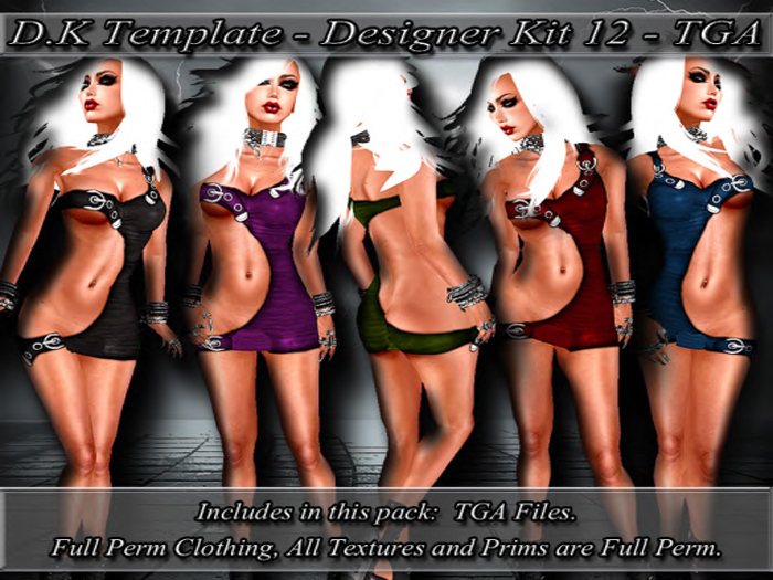 D.K Template - Designer Kit 12 - TGA