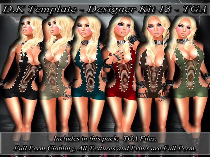 D.K Template - Designer Kit 13 - TGA