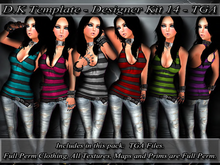 D.K Template - Designer Kit 14 - TGA