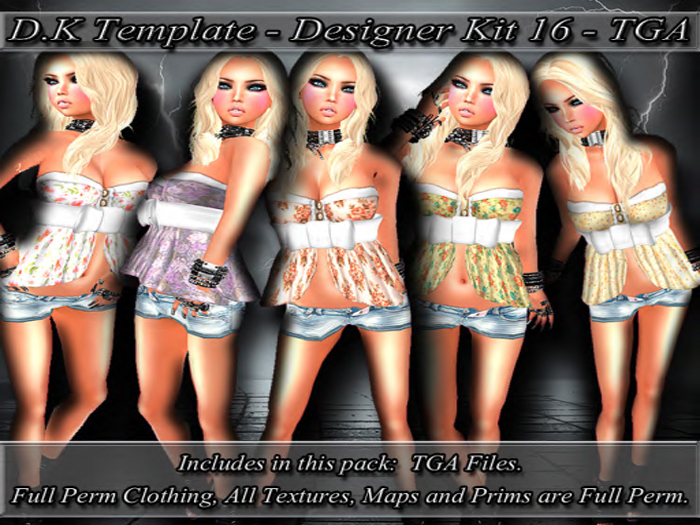 D.K Template - Designer Kit 16 - TGA