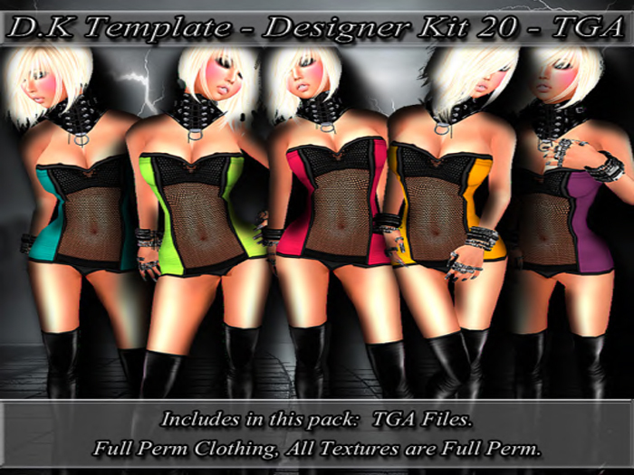 D.K Template - Designer Kit 20 - TGA