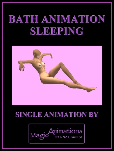 Bath Animation Sleeping by Magic Animations (mod/trans)