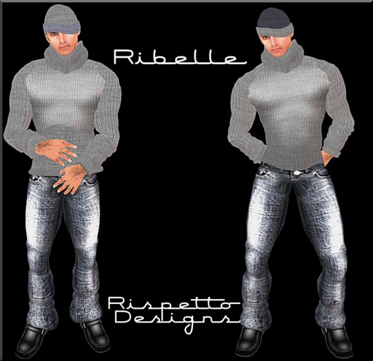Rispetto Designs - Ribelle Outfit - Charcoal