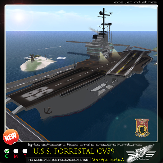 Aircraft Carrier CV-59 Forrestal 