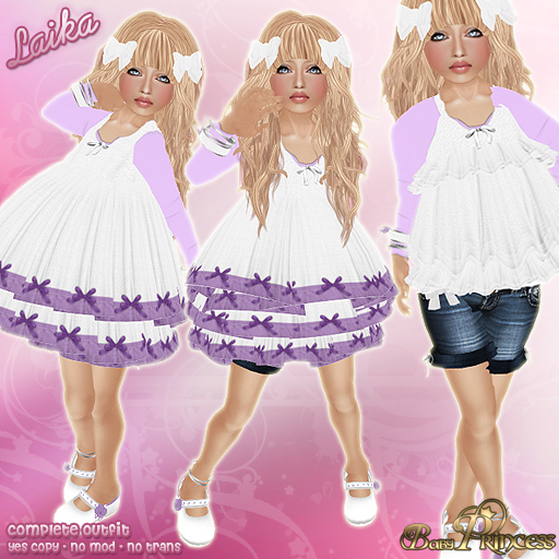:*BABY*: LAIKA in purple :*PRINCESS*: