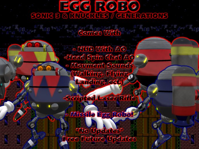 (LCD) Egg Robo Avatar Package
