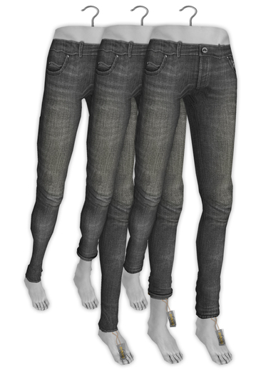 -Entente- Classic Jean - Slim - Homme - Grey