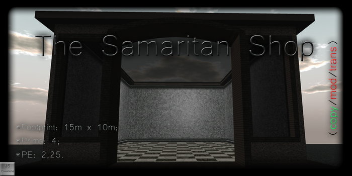 JS Creations: The Samaritan Shop ~6Versions Packed