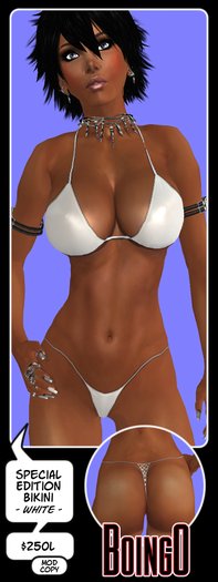 BOINGO Special Edition Bikini-White