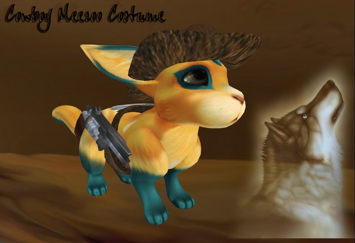 Cowboy Meeroo Costume