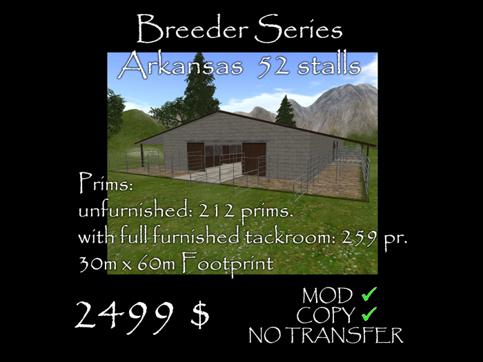 Breeder Series Stable/Barn ~Arkansas~