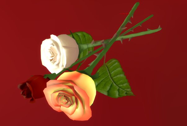 Red & Yellow Love You Roses