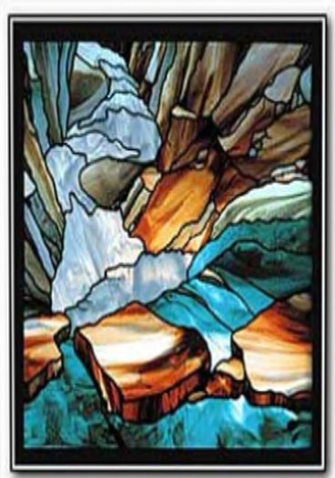Stained Glass - Grizzley Falls 