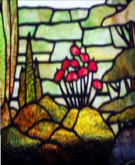 Stained Glass - Mushrooms 