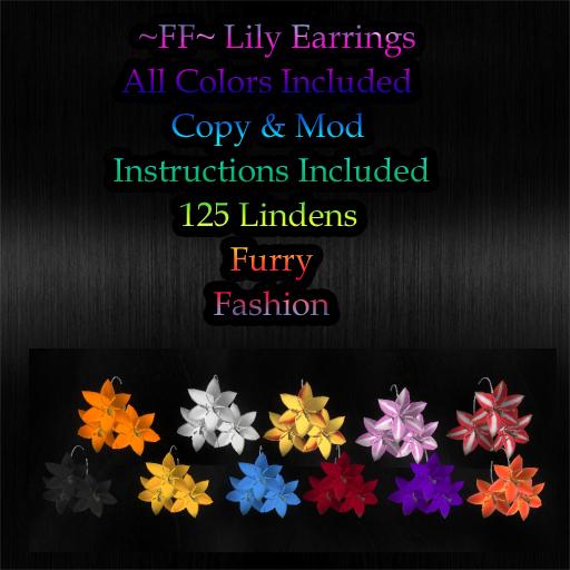 ~FF~ Lily Earrings