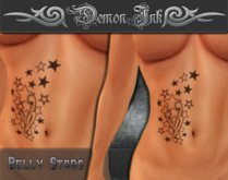 Belly Stars Tattoo - * Demon Ink *
