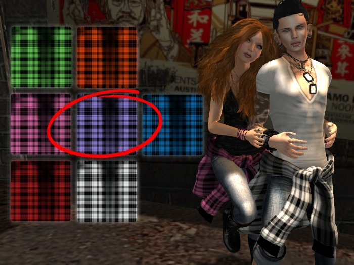 :[strip'd]: Waist Jacket [Purple]