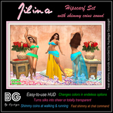 BG Jilina Hipscarf coins Set with shimmy sound Recolor HUD