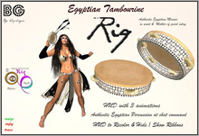 BG Riq Tambourine with HUD Musical & Animated