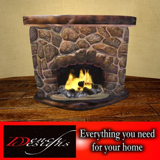 Sculpted Stone Fireplace **SALE PRICE**