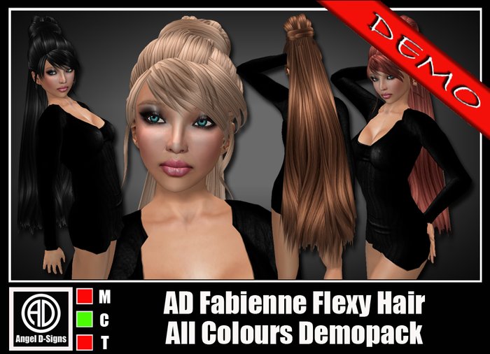 AD Fabienne Flexy Hair All Colours Demopack