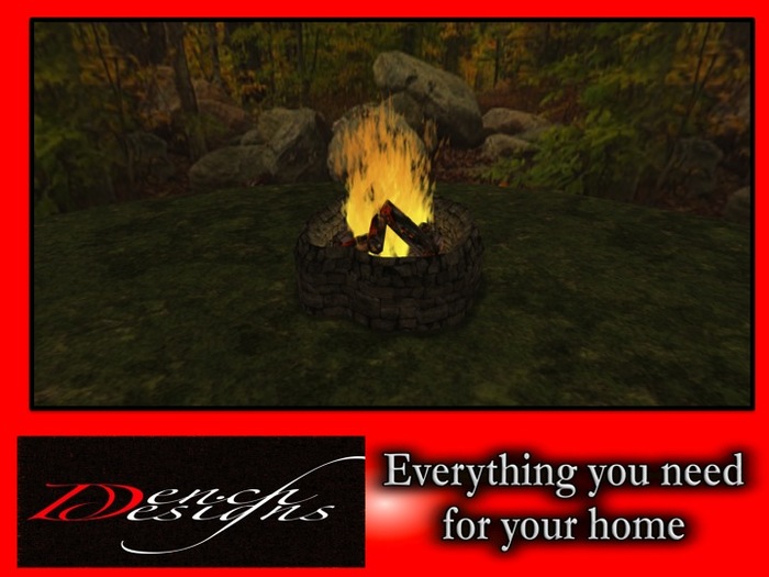 Campfire Pit with Shadow (MP)