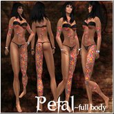 Etched Petal Tattoo Set