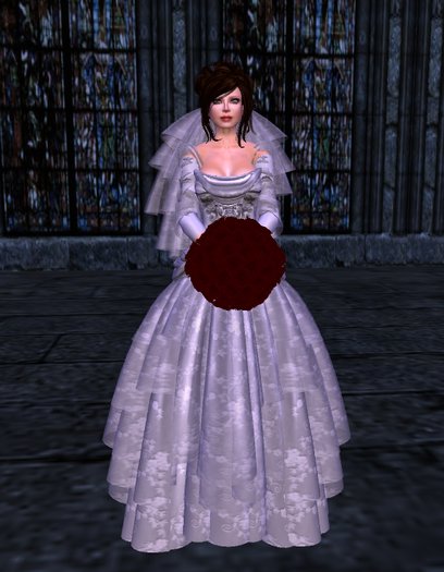 Bridal Bouquet and AO Red Roses