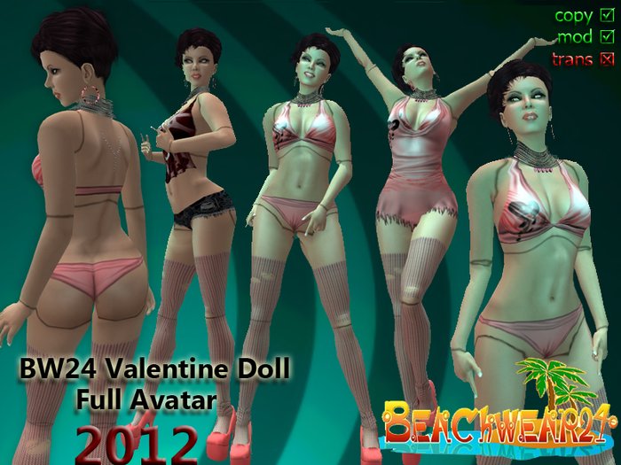 BW24 Valentine Doll Box