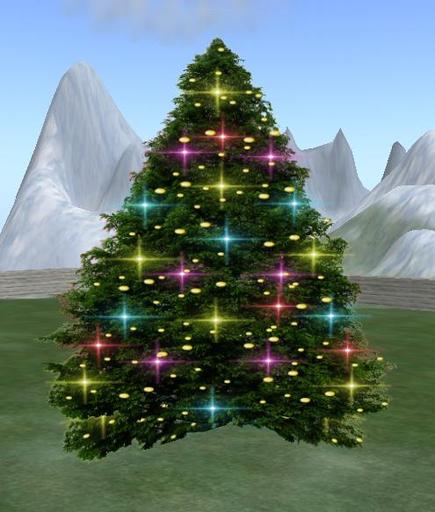 malibu christmas tree giant multi color lights