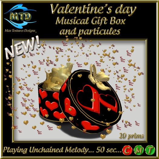 MTD-Musical Gift Box-Unchained Melody-