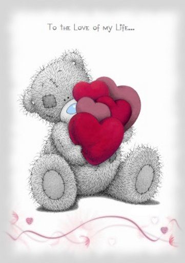 Bear Love Valentines Card