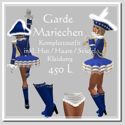 Gardemariechen blau