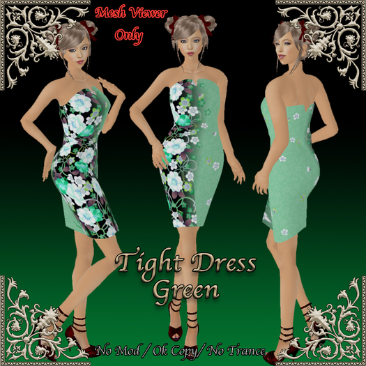 *Miroku*TightDressGreen(BOX)