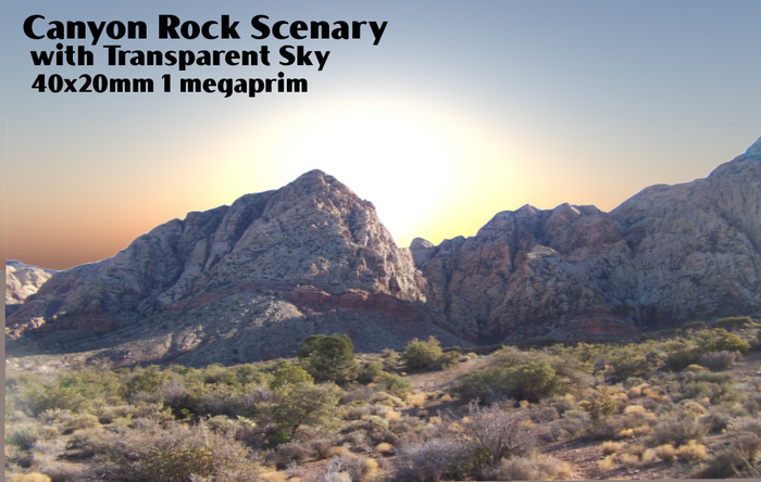 Canyon Rock 40x20(Boxed)