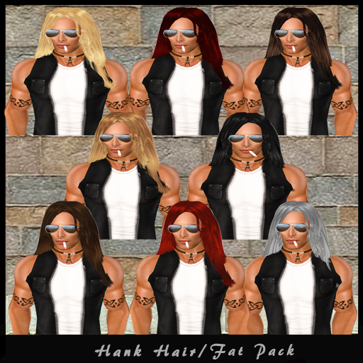 Full Perm Hair - Hank Hair