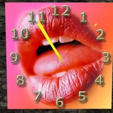 Uhr Lippen