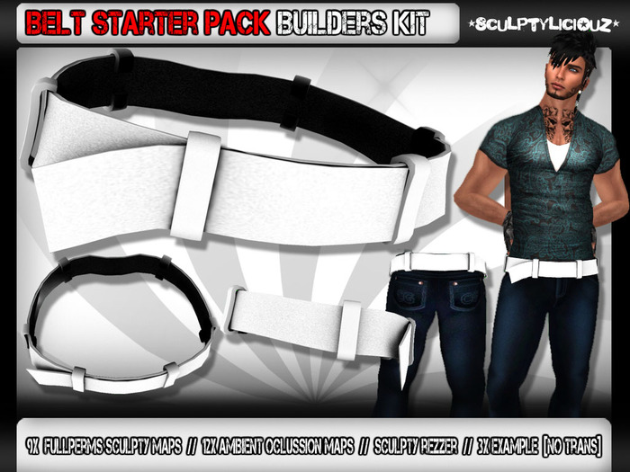 ✪Belt Starter Pack Builders Kit✪ NEW