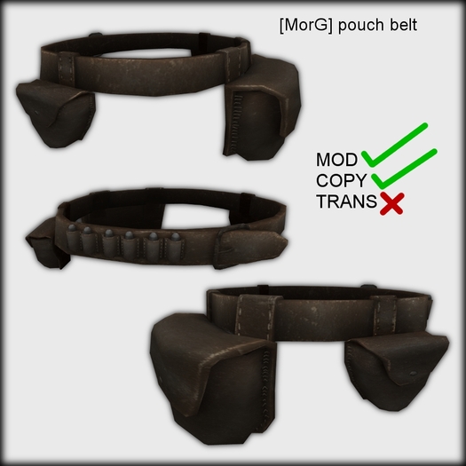 [MorG] pouch belt