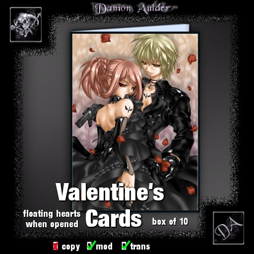 NuTec: Valentine's Cards- Look Of Love Box of 10