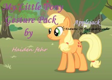 My Little Pony - Applejack Gesture kit