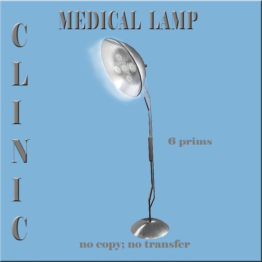 Second Life Marketplace MEDICAL LAMP
