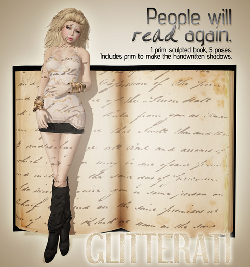 GLITTERATI - People will read again