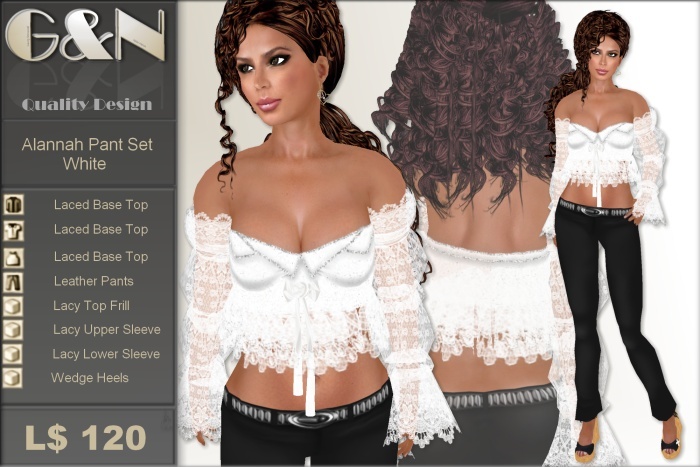 G&N Quality Design Alannah Pantset