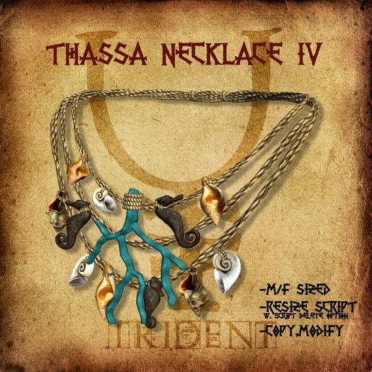 Thassa Necklace IV [Turquoise]