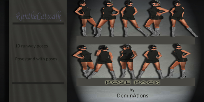 -DeminAtions- PosePack <RuntheCatwalk> 
