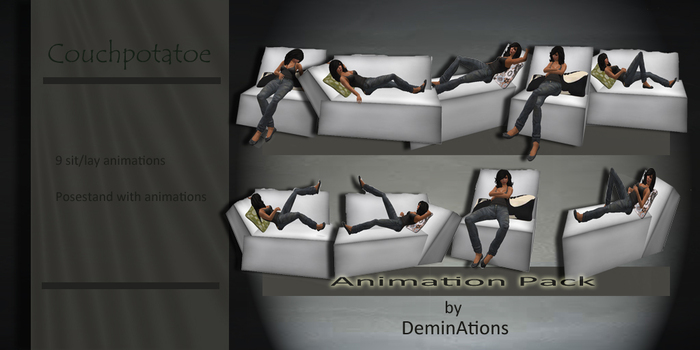 -DeminAtions- AnimationPack <Couchpotatoe> FULL PERMISSION
