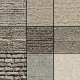 Texture Pack Bricks seamles tileable (1091-1099)