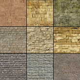 Texture Pack Bricks seamles tileable (1100-1109)